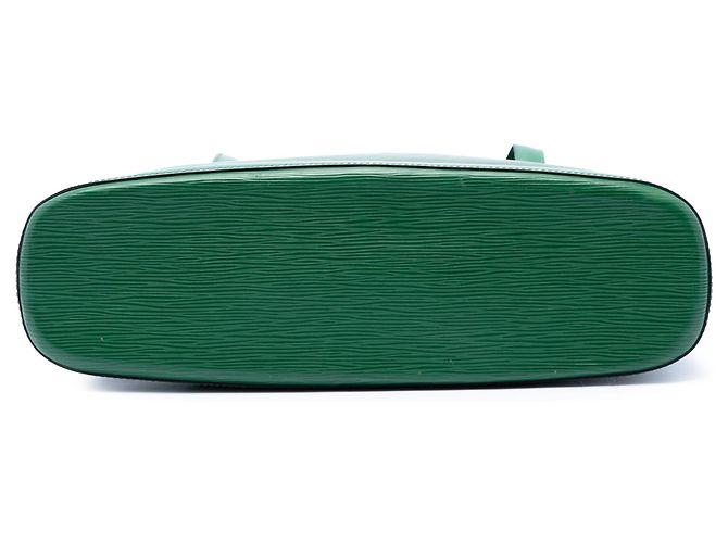 Borsa a tracolla Louis Vuitton Epi Lussac verde - vista 3