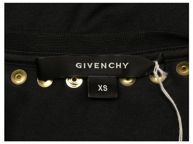 Black Givenchy Studded Short Sleeve T-Shirt Size US XS - view 4
