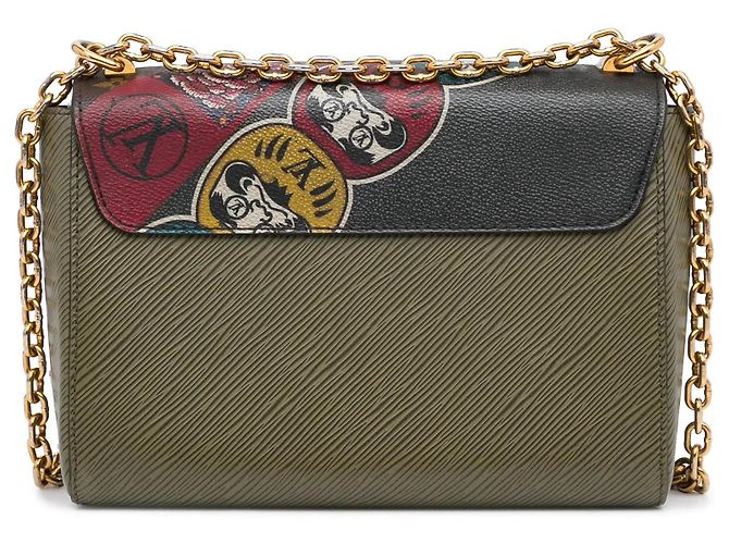 Twist Borsa a tracolla marrone Louis Vuitton Monogram Boite Chapeaux Souple MM - vista 4