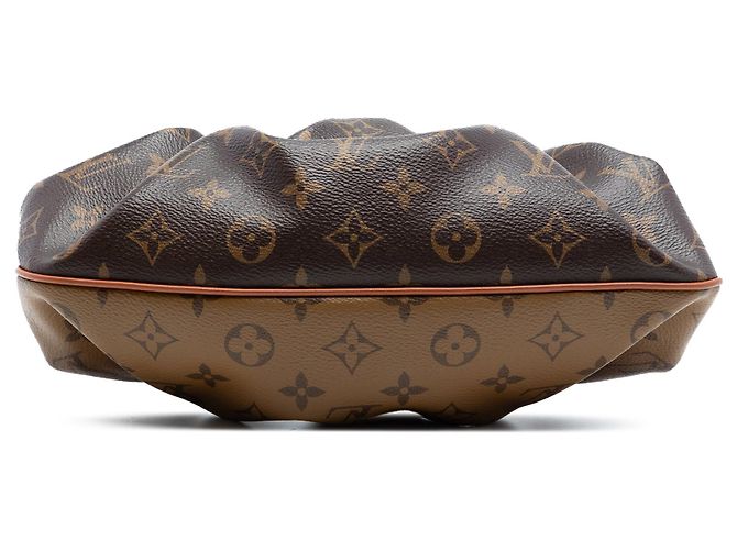 Borsa a tracolla Louis Vuitton Monogram Reverse Boursicot EW marrone - vista 3