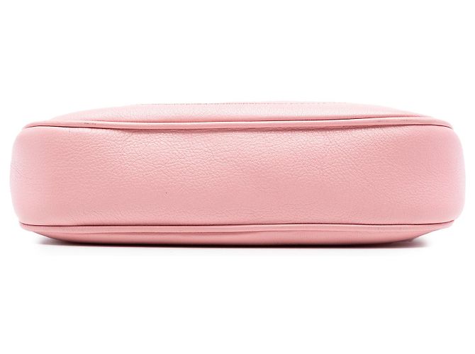 Piccola borsa Aphrodite in pelle di vitello rosa Gucci - vista 3