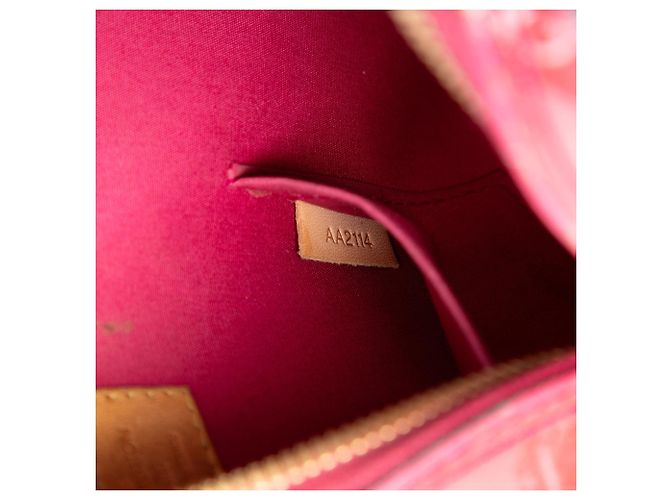 Bolso Louis Vuitton Monogram Vernis Alma BB Rosa - vista 6