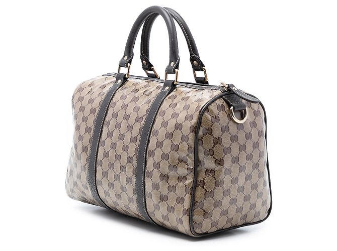 Borsa Boston Gucci Medium GG Crystal Joy beige - vista 2