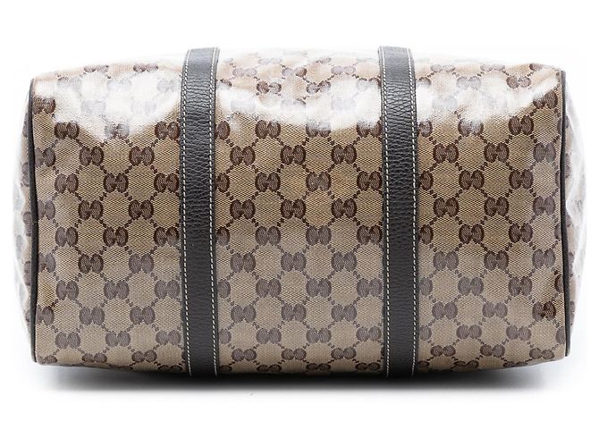 Borsa Boston Gucci Medium GG Crystal Joy beige - vista 3