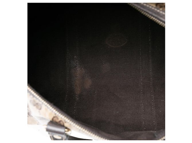 Borsa Boston Gucci Medium GG Crystal Joy beige - vista 4