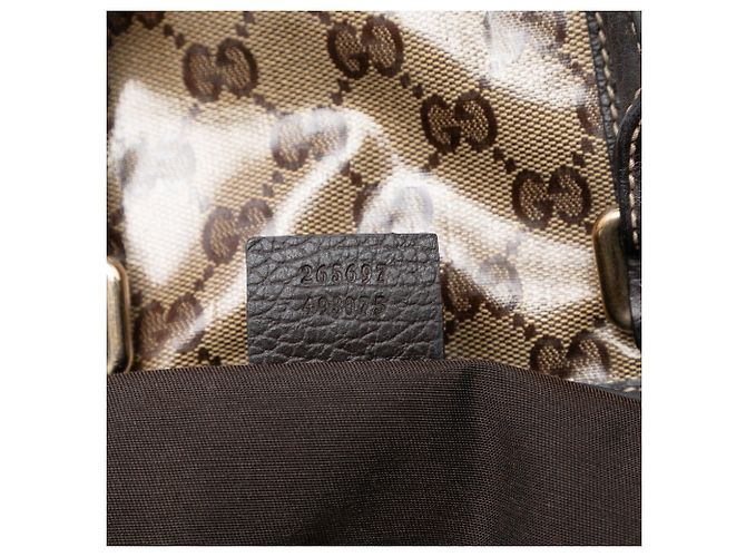 Borsa Boston Gucci Medium GG Crystal Joy beige - vista 5