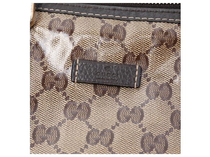 Borsa Boston Gucci Medium GG Crystal Joy beige - vista 6