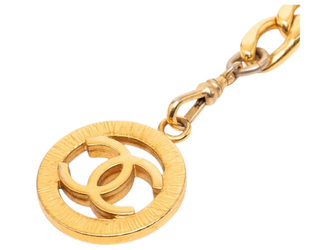 Chanel CC Gold Plated Chain Link Station Gürtel Golden - Ansicht 2