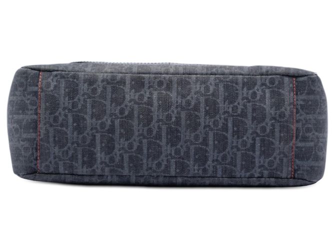 Dior Diorissimo Denim Flight Messenger Bag in Blau - Ansicht 3