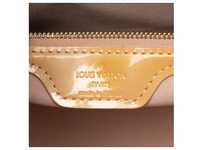 Borsa Louis Vuitton Monogram Vernis Wilshire PM Gialla Giallo - vista 5