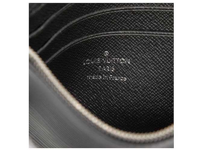 Portamonete Epi nero Louis Vuitton - vista 5