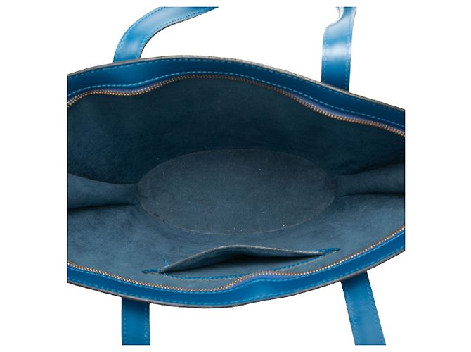 Borsa Louis Vuitton Epi Saint Jacques PM Short Strap blu - vista 4