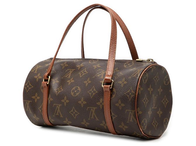 Borsa Louis Vuitton Monogram Papillon 26 marrone - vista 2
