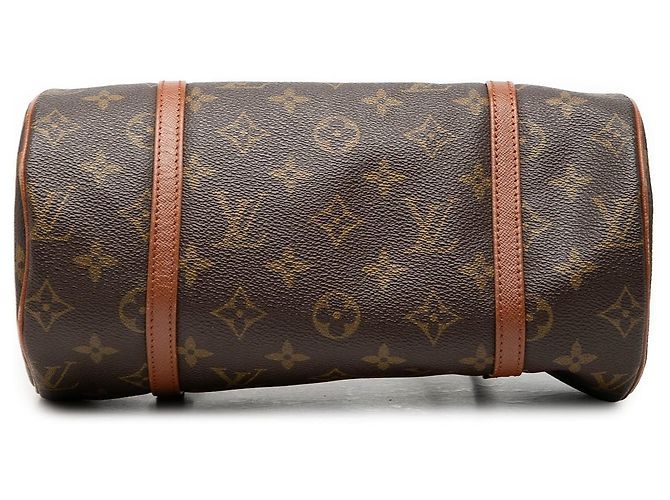 Borsa Louis Vuitton Monogram Papillon 26 marrone - vista 3