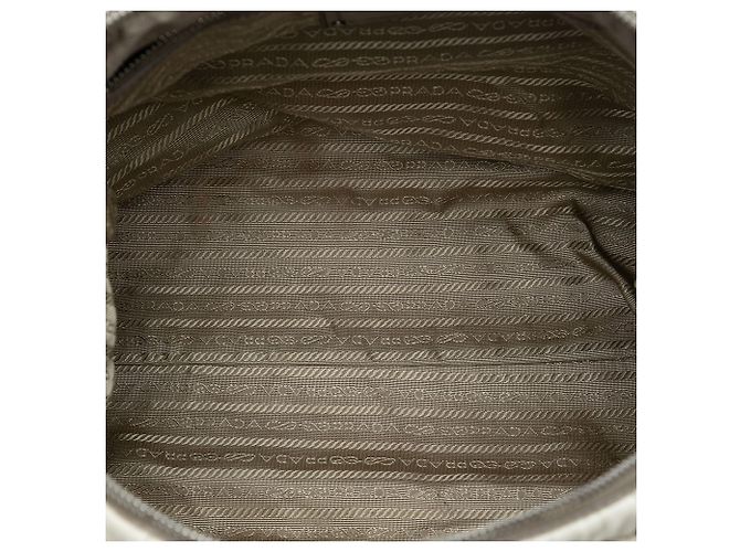 Borsa Prada Nappa Gaufre Ombre grigia Grigio - vista 4
