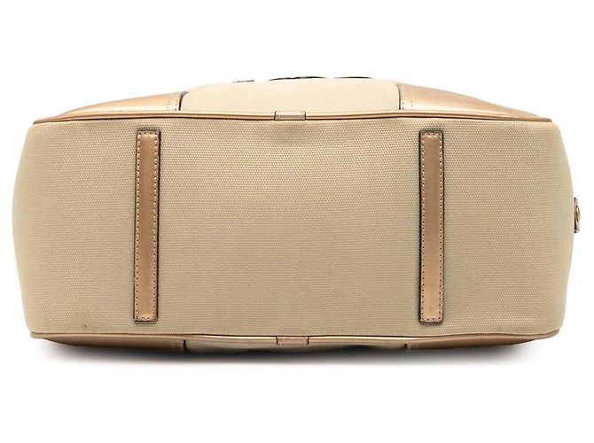 Borsa LOEWE in tela Anagram beige - vista 3