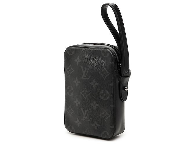 Black Louis Vuitton Monogram Eclipse Box Clutch - view 2