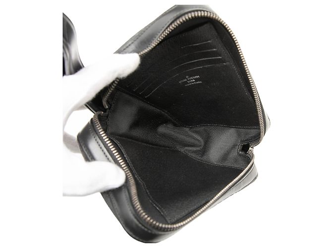 Black Louis Vuitton Monogram Eclipse Box Clutch - view 4