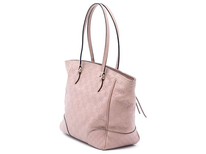 Borsa Tote Gucci Guccissima rosa - vista 2