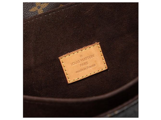 Borsa Louis Vuitton Monogram Pochette Metis marrone - vista 5