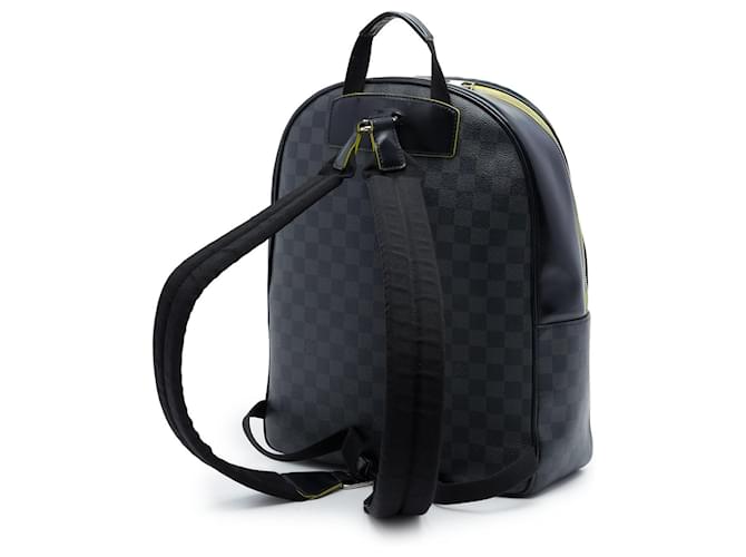 Zaino Louis Vuitton Damier Graphite Josh nero - vista 2