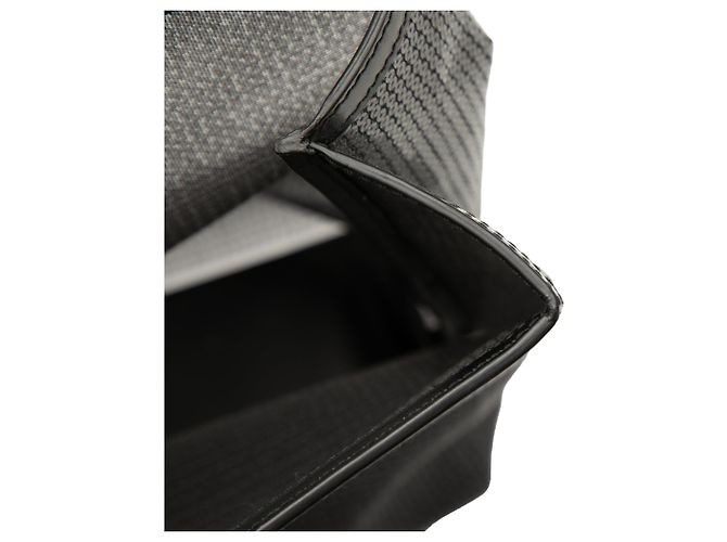 Tote Prada Large in rete con paillettes e logo nero - vista 6