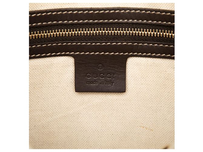 Borsa a tracolla Gucci GG Canvas Tan Lovely Cammello - vista 5