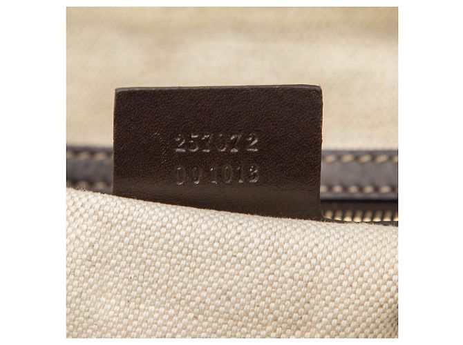 Borsa a tracolla Gucci GG Canvas Tan Lovely Cammello - vista 6
