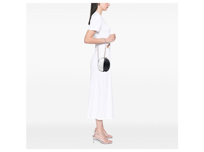 Borsa Chanel Coco Beach Ball in pelle di vitello nera Nero - vista 7