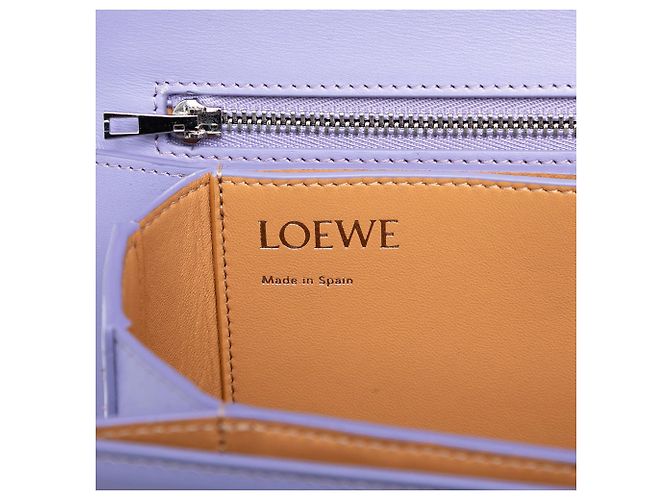 Borsa a tracolla Goya in pelle LOEWE Medium viola Porpora - vista 5