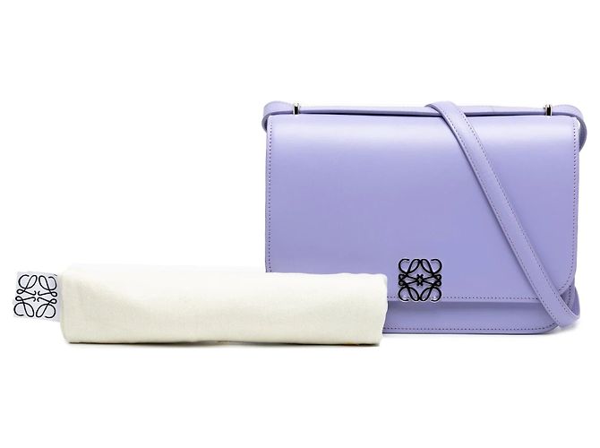 Borsa a tracolla Goya in pelle LOEWE Medium viola Porpora - vista 8