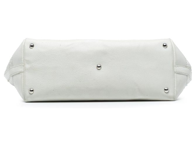 Tote Gucci Guccissima Techno Tag bianco - vista 3