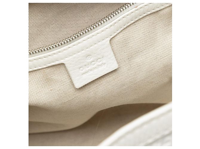 Tote Gucci Guccissima Techno Tag bianco - vista 5