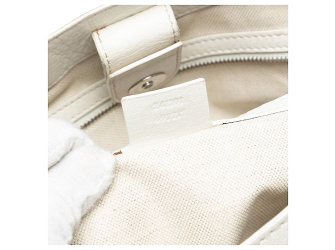 Tote Gucci Guccissima Techno Tag bianco - vista 6
