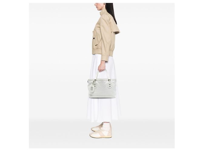 Tote Gucci Guccissima Techno Tag bianco - vista 7