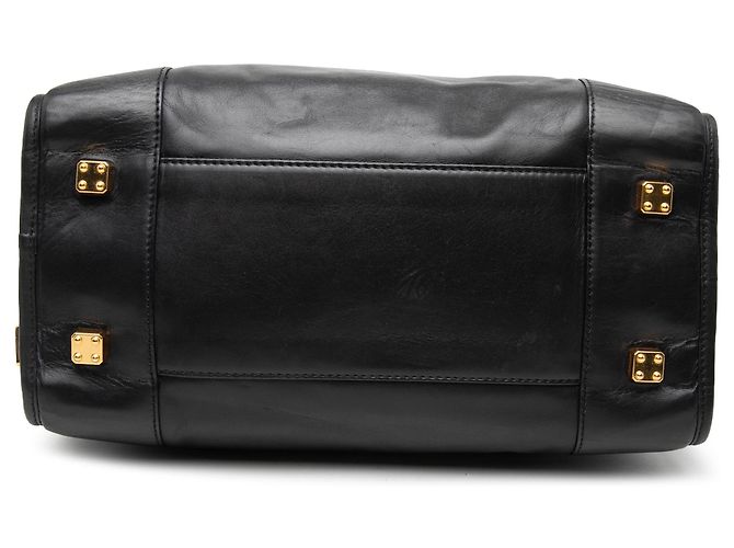 Borsa a mano Amazona 32 in pelle nera LOEWE Nero - vista 3