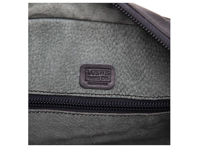 Borsa a mano Amazona 32 in pelle nera LOEWE Nero - vista 5
