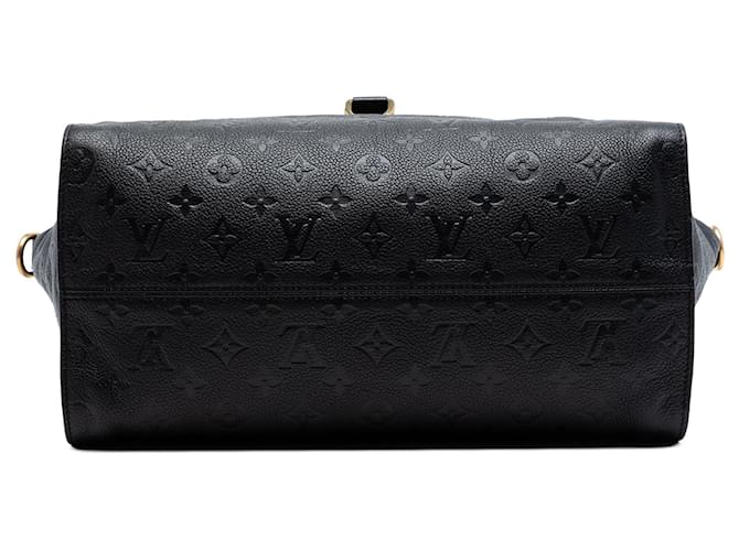 Borsa blu Louis Vuitton Monogram Empreinte Lumineuse PM - vista 3