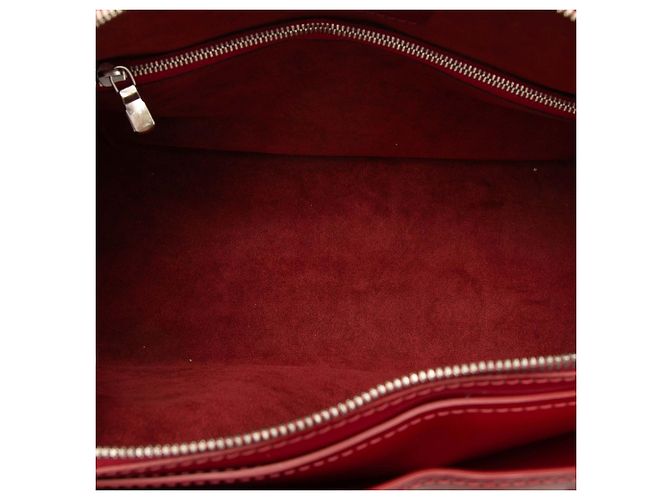 Borsa Louis Vuitton Epi Pont Neuf PM rossa Rosso - vista 4