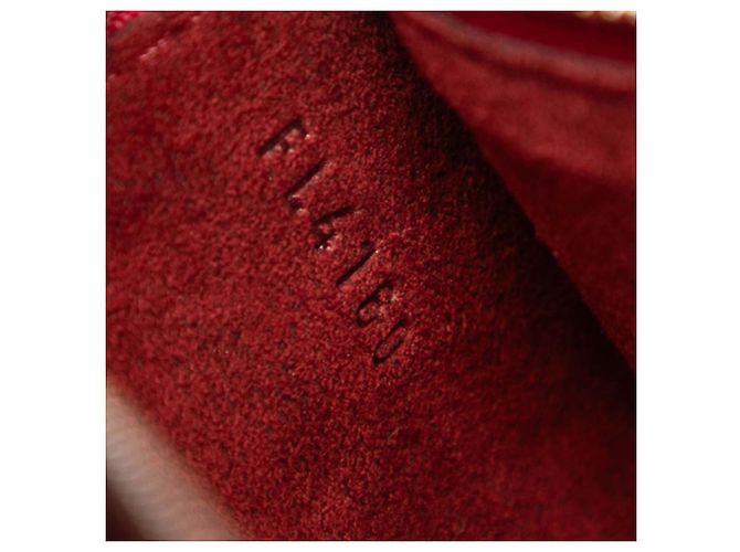 Borsa Louis Vuitton Epi Pont Neuf PM rossa Rosso - vista 6