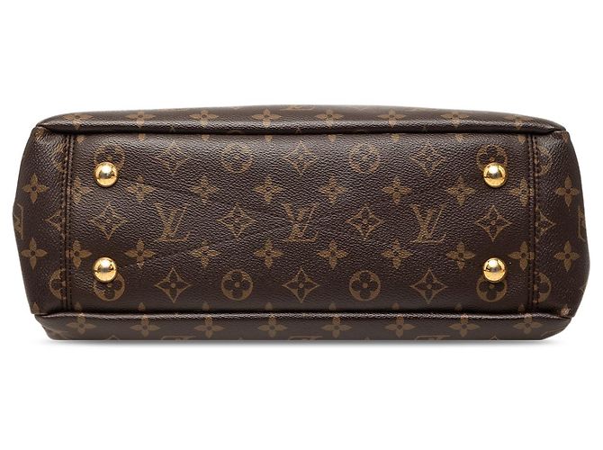 Borsa shopper Louis Vuitton Monogram Pallas marrone - vista 3
