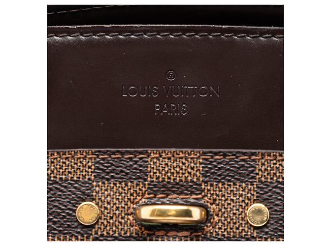 Borsa Louis Vuitton Damier Ebene Rivoli MM marrone - vista 5