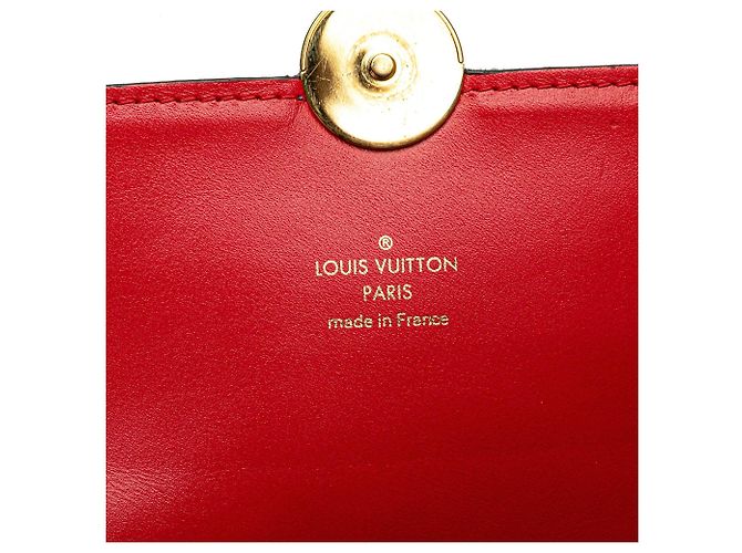 Borsa a tracolla portafoglio con catena Louis Vuitton Monogram Denim Patchwork Fiore blu - vista 5