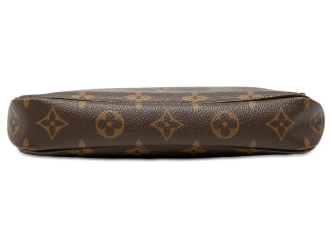 Borsa a tracolla Louis Vuitton Monogram Pochette Accessoires marrone - vista 3