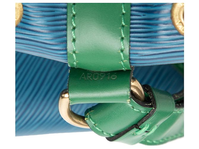 Borsa a secchiello Blue Louis Vuitton Epi Noe Tricolor GM - vista 6
