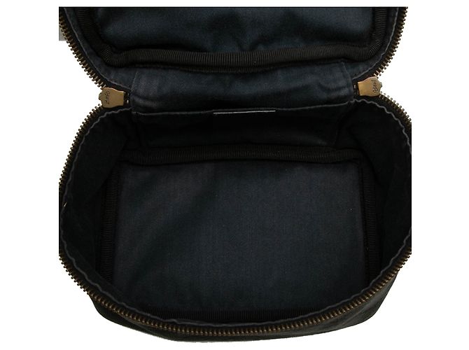 Borsa vanity Gucci GG Canvas nera Nero - vista 4