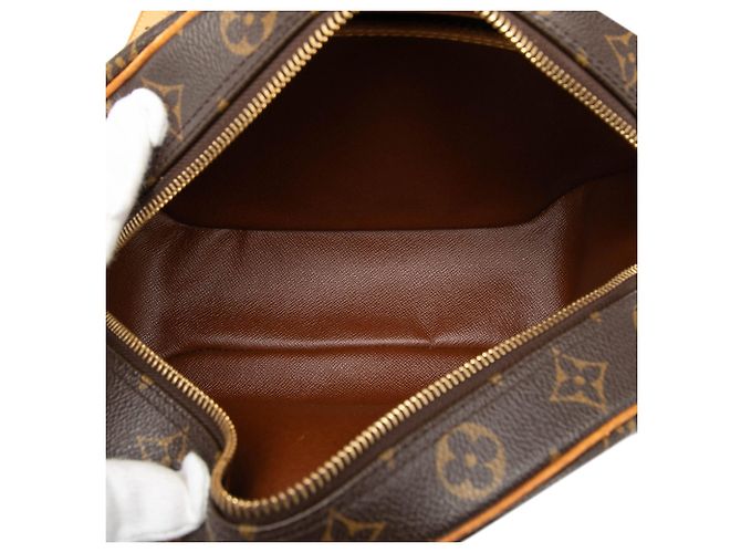 Borsa a tracolla Louis Vuitton Monogram Blois marrone - vista 4