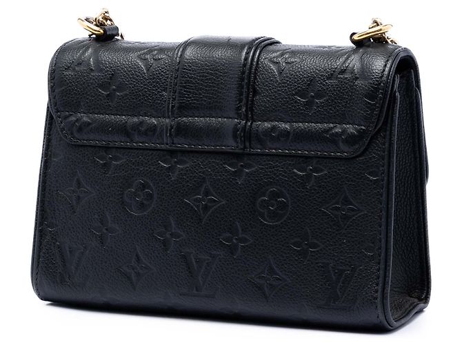 Borsa a tracolla Louis Vuitton Monogram Empreinte Saint Sulpice BB nera Nero - vista 2