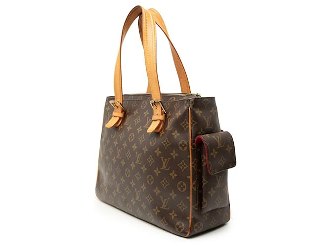 Borsa Tote Louis Vuitton Monogram Multipli Cite Marrone - vista 2