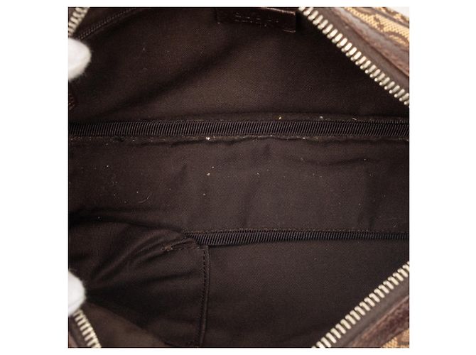 Borsa a tracolla Gucci GG Canvas Web Pop beige - vista 4